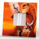 Декоративное зеркало "Мультфильм Король Лев. The Lion King" сувенир ребенку, фанатам Дисней, украшение детской комнаты, спальни - изображение 2