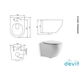 Унітаз підвісний Devit Universal 3020162 безобідковий з сидінням soft-close, quick-fix - изображение 3