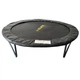 Батут з сіткою та драбинкою 252 см Atleto Black - изображение 7