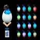 Ночник-светильник Динозаврик в яйце 3D Dinosaur White+RGB Настольная аккумуляторная LED лампа с пультом 11821/5 - изображение 3