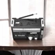 Радіоприймач Golon RX-381 Black X-BASS TF/USB/5V з LED ліхтарем - зображення 5