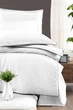 Постельное белье La Romano Premium Satin 200×220 Lucca White - изображение 2