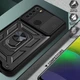 Протиударний броньований чохол із захистом камери для Xiaomi Redmi Note 8 Armor Case Keysion black - изображение 8