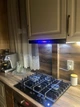 Варочная поверхность газовая Luxor RG 650 BGL BK Wok + круглая подставка WOK в подарок, черный - изображение 3