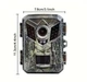 Фотопастка міні камера Outdoor mini DL006 16Мп з дисплеєм 2 дюйми PIR датчик руху нічна зйомка кут огляду 120 град - зображення 5