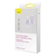 Кабель Baseus Explorer USB Type C - Lightning 1 м Purple (CATS010205) - изображение 2
