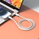 Кабель XO NB265-AC USB-A to USB-C 3А 1 м White (NB265-AC.white) - изображение 2