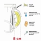 Труси боксери чоловічі бавовняні, Anatomic Long 2.0, Black Series, чорний L BST140-01 - зображення 2