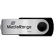 Флеш-накопитель USB2.0 64GB MediaRange Black/Silver (MR912) - изображение 2