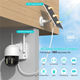 Камера солнечная поворотная ICSee 4Mp 3,6mm WiFi TF пластик mic spk (0947) - изображение 2