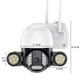 Камера поворотна ICSee 5Mp 3,6mm WiFi TF пластик mic spk (0943) - зображення 2