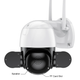 Камера поворотна ICSee 5Mp 3,6mm WiFi TF пластик mic spk (0943) - зображення 4