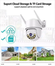 Камера поворотна ICSee 8Mp 3,6mm WiFi TF пластик mic spk (0951) - зображення 3