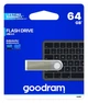 Флеш-накопичувач USB 64GB GOODRAM UUN2 (Unity) Silver (UUN2-0640S0R11) - зображення 3