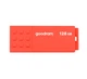 Флеш-накопичувач USB3.0 128GB GOODRAM UME3 Orange (UME3-1280O0R11) - зображення 2