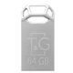 Флеш-накопитель USB 64GB T&G 110 Metal Series Silver (TG110-64G) - изображение 3
