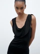 Платье женское Zara 4938/148 M Черное (04938014800032) - изображение 7