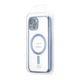 Чехол Ductil Metallic Edge with MagSafe (Protected Camera & Lens) iPhone 14 Light Blue - изображение 2