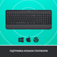 Клавіатура бездротова Logitech Signature K650 USB/Bluetooth Graphite (920-010945) - зображення 7