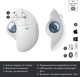 Мышь Logitech Ergo M575 Bluetooth Offwhite (910-005870) - изображение 6