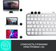 Клавіатура бездротова Logitech MX Keys Mini Wireless Illuminated UA Pale Grey (920-010499) - зображення 8