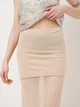 Юбка женская Zara 2142/347 S Бежевая (02142034712028) - изображение 8