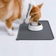 Силиконовый коврик под миски для кошек и собак PetCare 48х30 (Темно-серый) - изображение 8