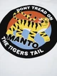 Футболка MANTO t-shirt TIGER`S TAIL White L - изображение 3