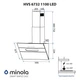 Вытяжка наклонная Minola HVS 6732 BL 1100 LED - изображение 13