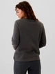 Свитшот на флисе женский GAP Relaxed Gap Logo 527422 XS Серый (1945446860) - изображение 2