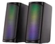 Колонки для ПК 2E PCS231 RGB Matrix, 2.0, USB, Black (Niz16506) - изображение 1