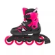 Коньки роликовые Rollerblade Microblade 2025 black-pink 33-36.5 - изображение 4