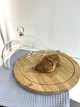 Тортівниця (блюдо) з кришкою d30см h11,5см Бамбук/Акрил - зображення 8