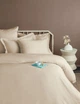 Комплект постільної білизни Issimo Simply Satin 200х220 см Orchid Beige - зображення 1