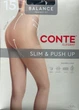 Жіночі колготи Conte Balance Slim & Push Up 15 ден розмір 2 колір Чорний - зображення 3