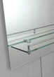 Дзеркало настінне Zerix LAGUNA MRZ03-450x600x110 прямокутне з дугоподібним верxом та полицею (ZX562 ( 11488 ) - изображение 2