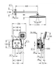 Душова система прихованого монтажу з термостатом Grohe Grohtherm SmartControl (34865000) ( 19407 ) - изображение 3