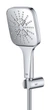Душовий набір з тримачем, 3 режими струменю Grohe Rainshower SmartActive (26589000), хром, сталь, зі шлангом та тримачем - изображение 2
