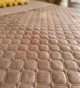 Покрывало ТЕП велюровое Velour Ромб круглый Капучино полуторное 150х210 см Двустороннее - изображение 4