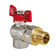 Кран з американкою 1" (Koer KR.228) кутовий (KR0149) - зображення 1