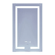 Зеркало Mixxus Hard MR06-50x80 (часы, LED-подсветка, антизапотевание) (MI6011) kr - изображение 1