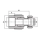 Муфта з євроконусом та накидною гайкою Koer K0240.PRO White - 20x3/4 PPR (KP3134) - зображення 2