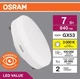 Набор светодиодных ламп OSRAM GX53 7W 640Lm 3000K 5 шт (4099854381010) - изображение 2