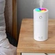 Зволожувач повітря з підсвіткою H2O Colorful HUMIDIFIER білий, USB - зображення 2
