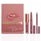 Подарунковий набір для губ Bogenia Perfect Lips 3-product set (помада-олівець, блиск для губ, олівець для губ) №004 - зображення 1