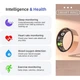Смарт-кільце Smart Ring HitTopss SR-H Розмір 19 Black (R3408) - зображення 2