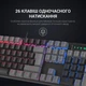 Клавіатура GamePro MK105R LED Red Switch USB Black - зображення 10