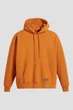 Худі утеплене оверсайз чоловіче Levi's skate hoodie A10080005 XS Гірчичний (5401128144198) - изображение 1