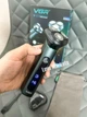 Мужская аккумуляторная электробритва VGR V-310 для влажного и сухого бритья с тремя плавающими головками IPX7 - изображение 2
