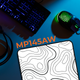 Ігрова поверхня GamePro MP145AW Speed/Control 440 х 350 х 3 мм White - зображення 3